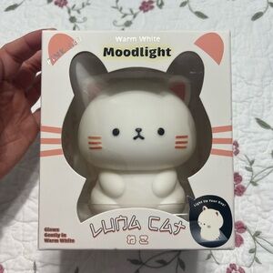 Cat Moodlight - Warm White